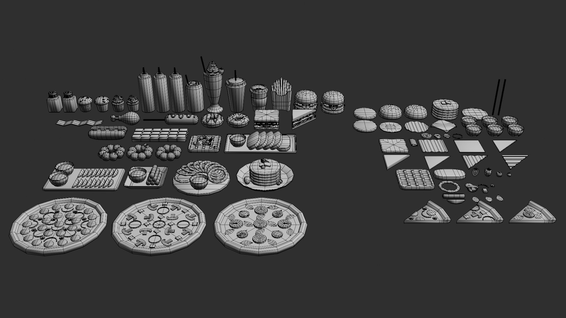 Low Poly Fast Food Pack 3D model https://p.turbosquid.com/ts-thumb/jO/CtMyFr/D2/002_wire/png/1774364717/1920x1080/fit_q87/dee691c93988dde4ff09b7dfe5dff0e142eb2861/002_wire.jpg