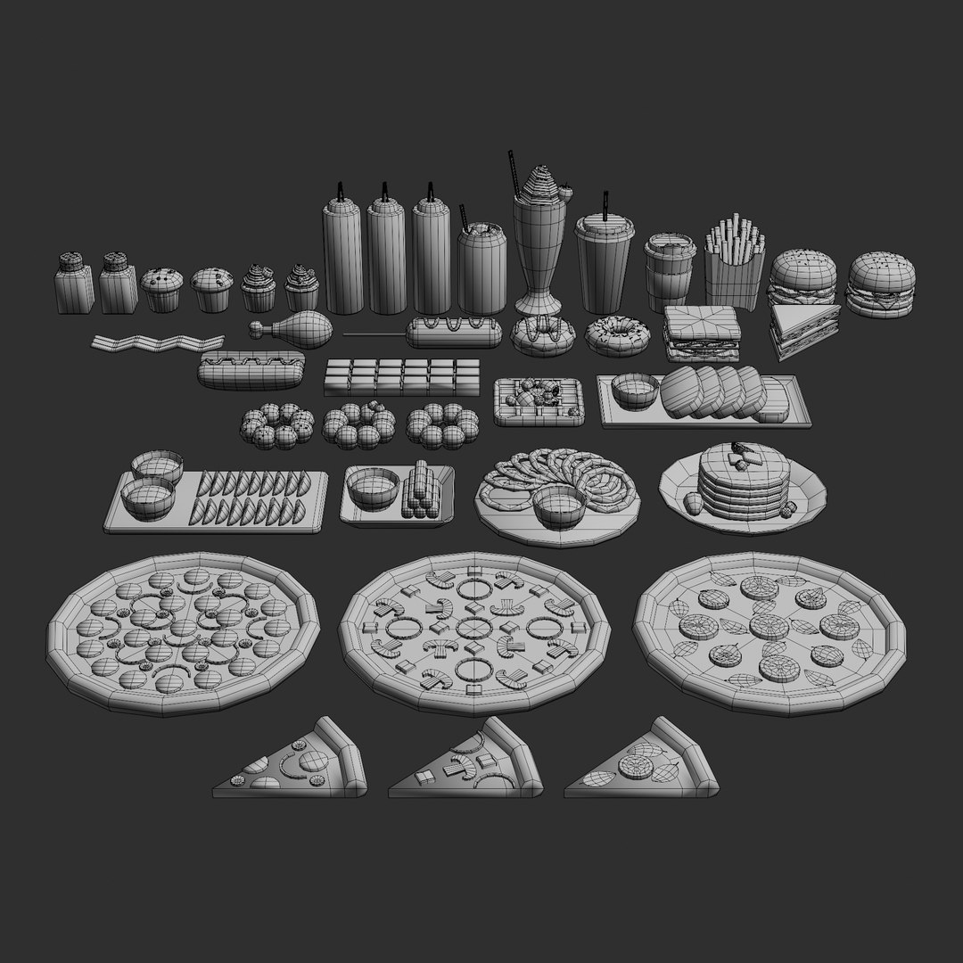 Low Poly Fast Food Pack 3D model https://p.turbosquid.com/ts-thumb/jO/CtMyFr/LA/001_wire/png/1774364694/1920x1080/fit_q87/666b0ba6b8e0687f87681be01fc99cdfea5f2789/001_wire.jpg