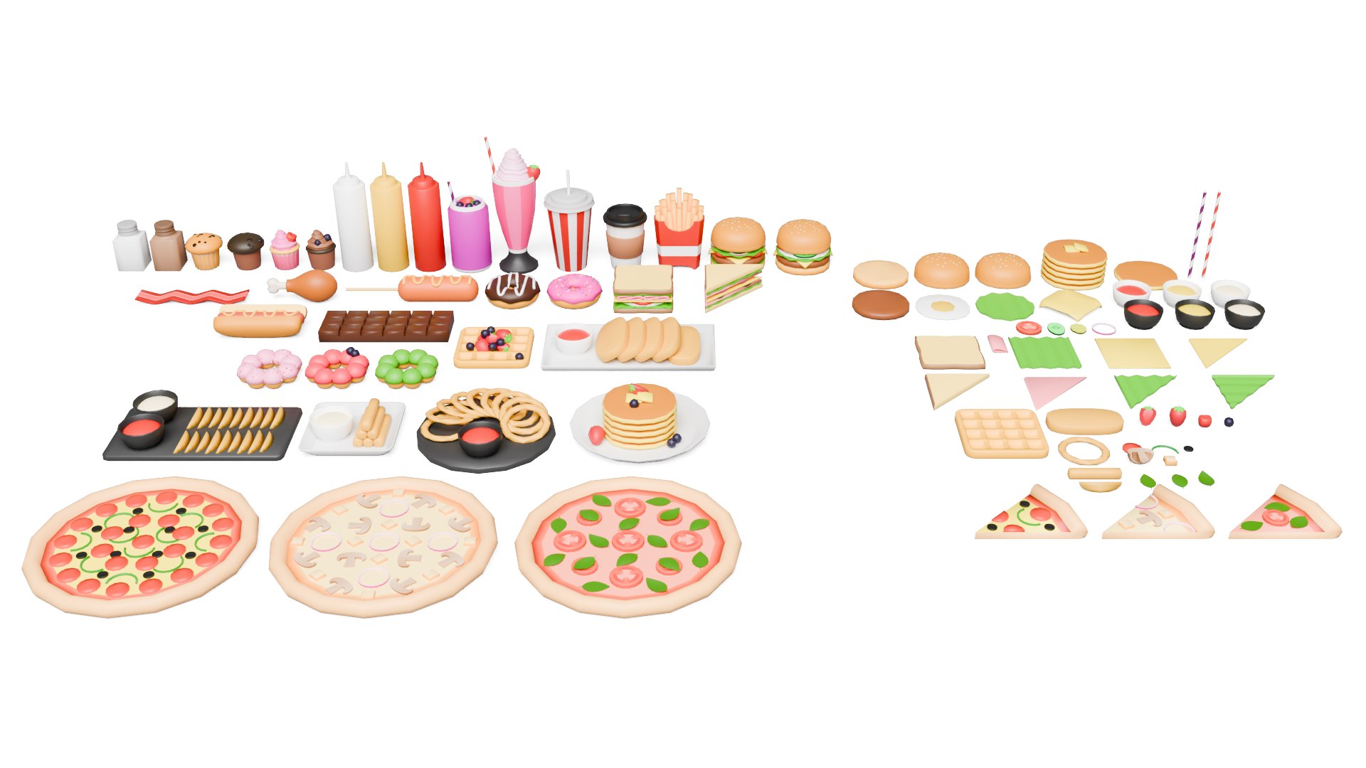 Low Poly Fast Food Pack 3D model https://p.turbosquid.com/ts-thumb/jO/CtMyFr/fr/002/png/1774364717/1920x1080/fit_q87/8b3bd15676f756e5214eb2b82d6888c981d134de/002.jpg