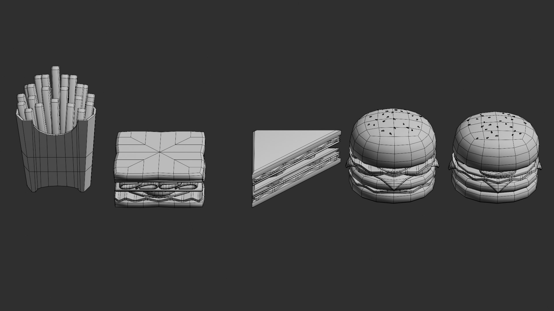 Low Poly Fast Food Pack 3D model https://p.turbosquid.com/ts-thumb/jO/CtMyFr/lp/003_wire/png/1774364770/1920x1080/fit_q87/6dbed77e68c13e131f50a2bdd4d323bfd64e9e50/003_wire.jpg