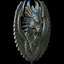 Modelo de impressão 3D Dragon Head Relief No6