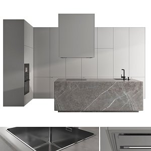 Kitchen set 17 3D