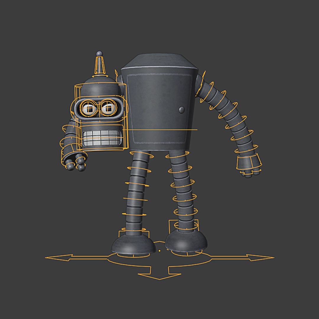 3D Bender Robot https://p.turbosquid.com/ts-thumb/jO/KCSuil/gI/armature_01/jpg/1620845470/1920x1080/fit_q87/053087b5ac7d69a56415969bd010292c313b4370/armature_01.jpg
