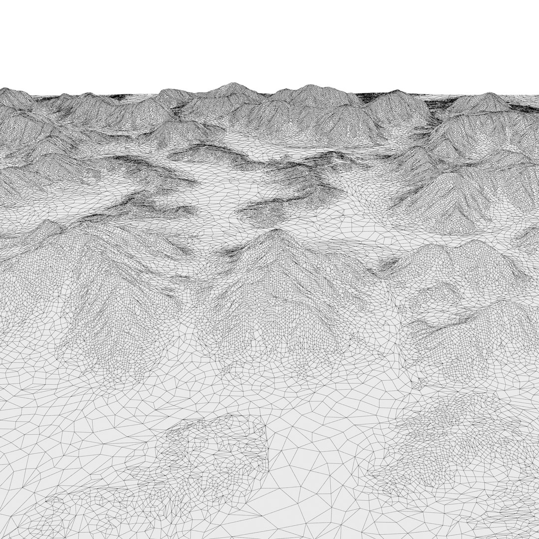 3d model terrain