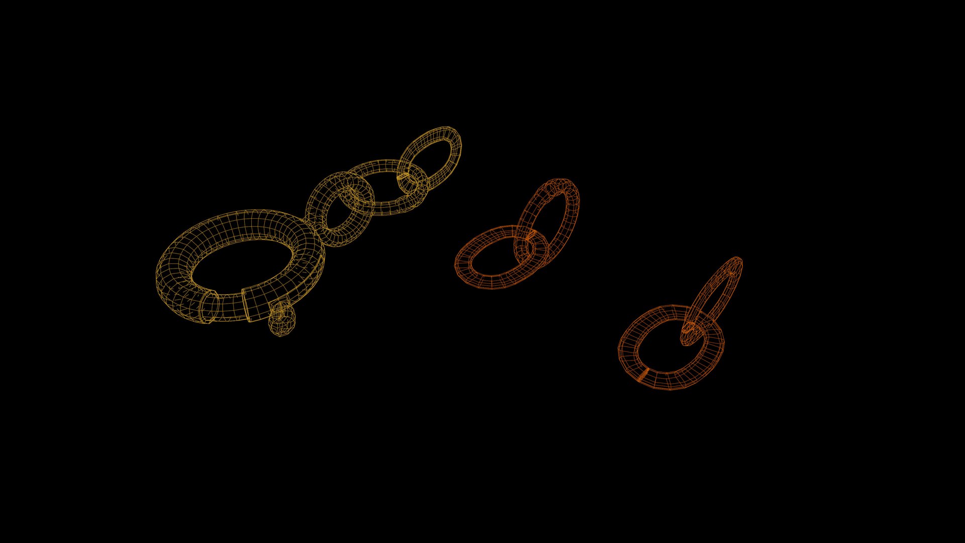 3D Chain Blender Native Rig Model - TurboSquid 1532410
