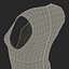 Womens Waistcoat 3D Model
