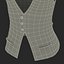 Womens Waistcoat 3D Model