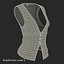 Womens Waistcoat 3D Model