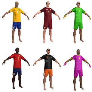 Beach Soccer Players