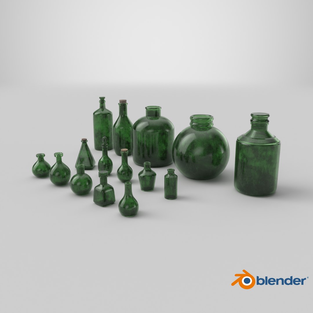 3D Glass Bottles Green model https://p.turbosquid.com/ts-thumb/jO/Lt93b1/VK/stemcell_blender_cycles_render/png/1728592840/1920x1080/fit_q87/a9a650c950611af51b359e869af9d565a11fdda5/stemcell_blender_cycles_render.jpg