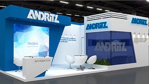 3D exhibition design model
