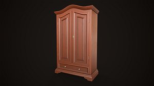 Vintage wardrobe 3D