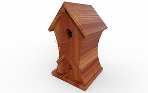 Wooden Bird House