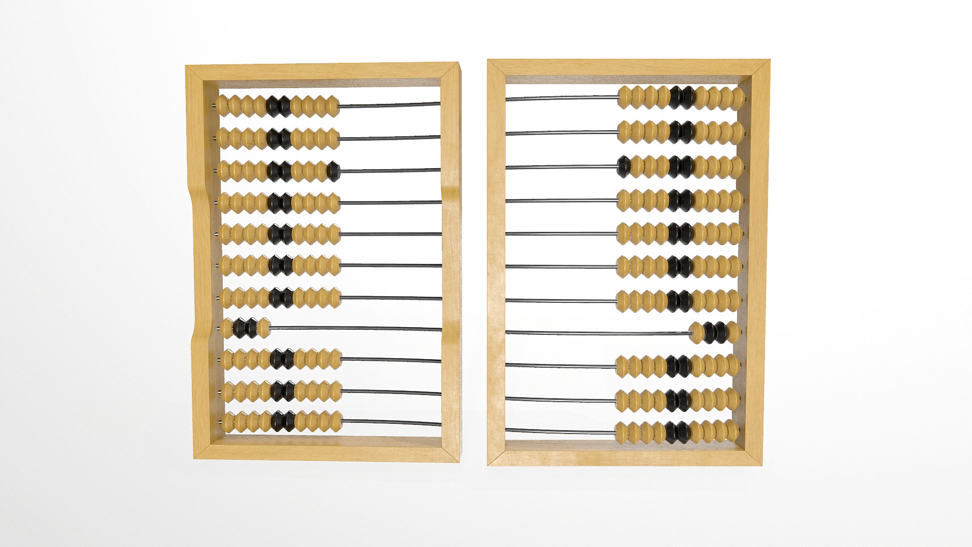 3D Abacus model - TurboSquid 1803509