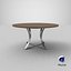 Mesa de Jantar Gage Brown Wood