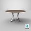 Mesa de Jantar Gage Brown Wood