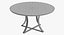 Mesa de Jantar Gage Brown Wood