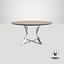 Mesa de Jantar Gage Brown Wood