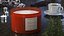 Scented Candle Red with 3 Wicks