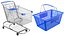 Two Detailed Shopping Carts model