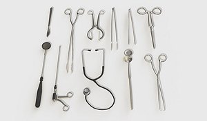 medical instrument 3D model