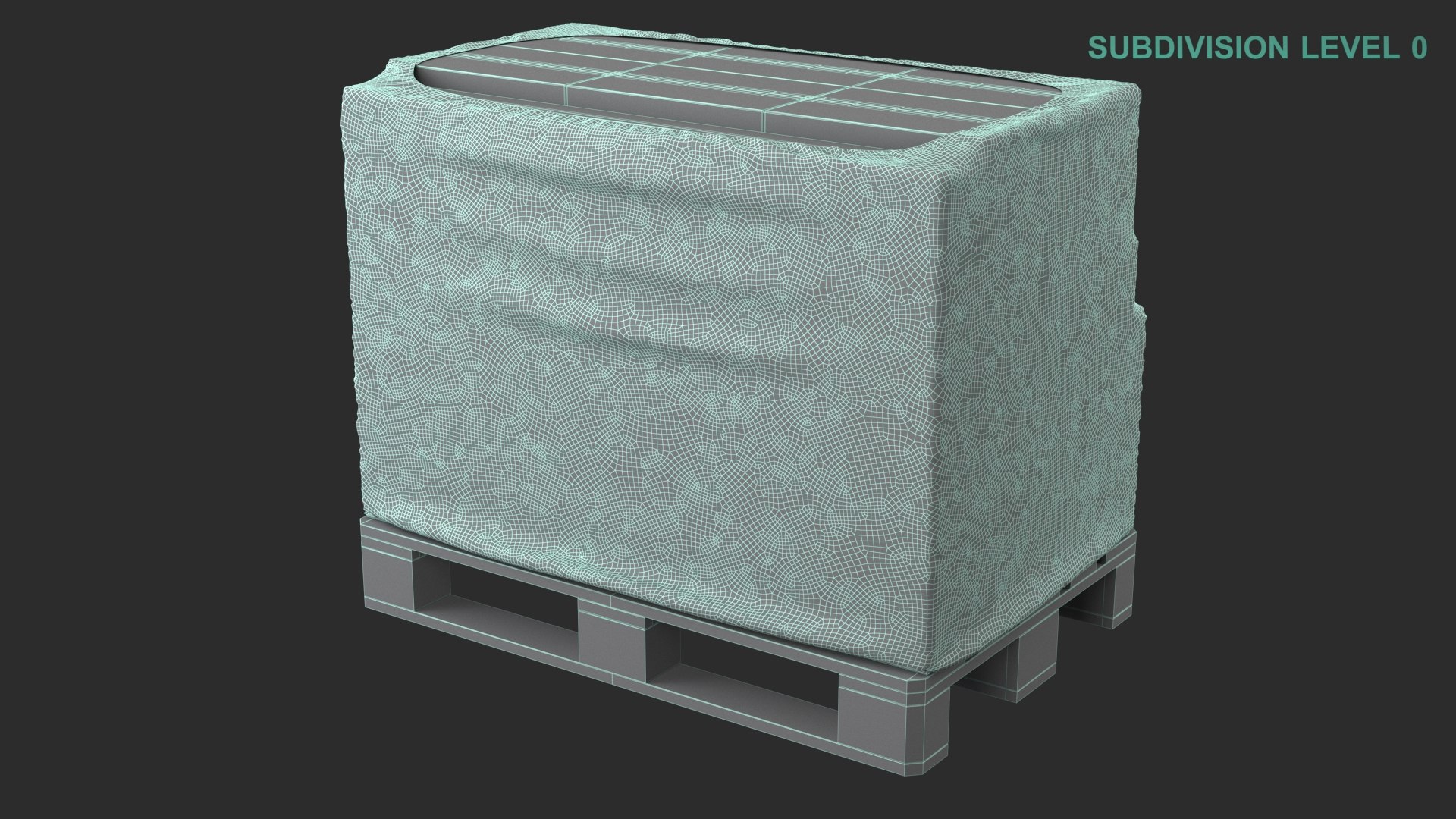 Pallet With Boxes 3D https://p.turbosquid.com/ts-thumb/jO/olQXfb/8y/wireframe0007/jpg/1668773732/1920x1080/fit_q87/fdc5f6fa52d22f15d1657fbdcb23fe2b4ec44b8a/wireframe0007.jpg