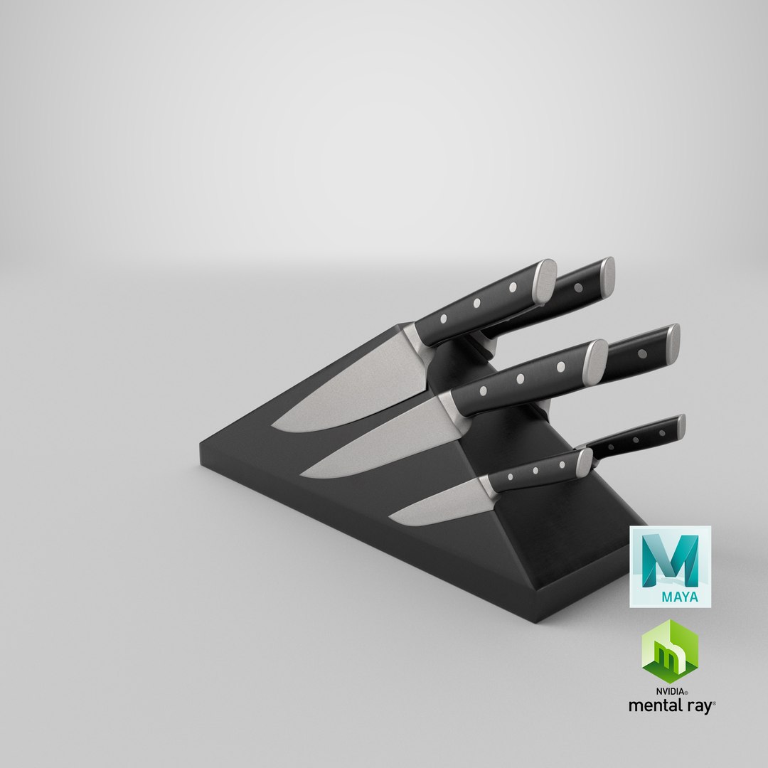 3D knife set https://p.turbosquid.com/ts-thumb/jO/owPl5F/FOXbya4e/stemcell_maya_mental_ray_render/png/1545152235/1920x1080/fit_q87/9b4a0c12798b5c4a06aa251938cfce16f4e54d51/stemcell_maya_mental_ray_render.jpg