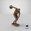 Discobolus Bronze Statue