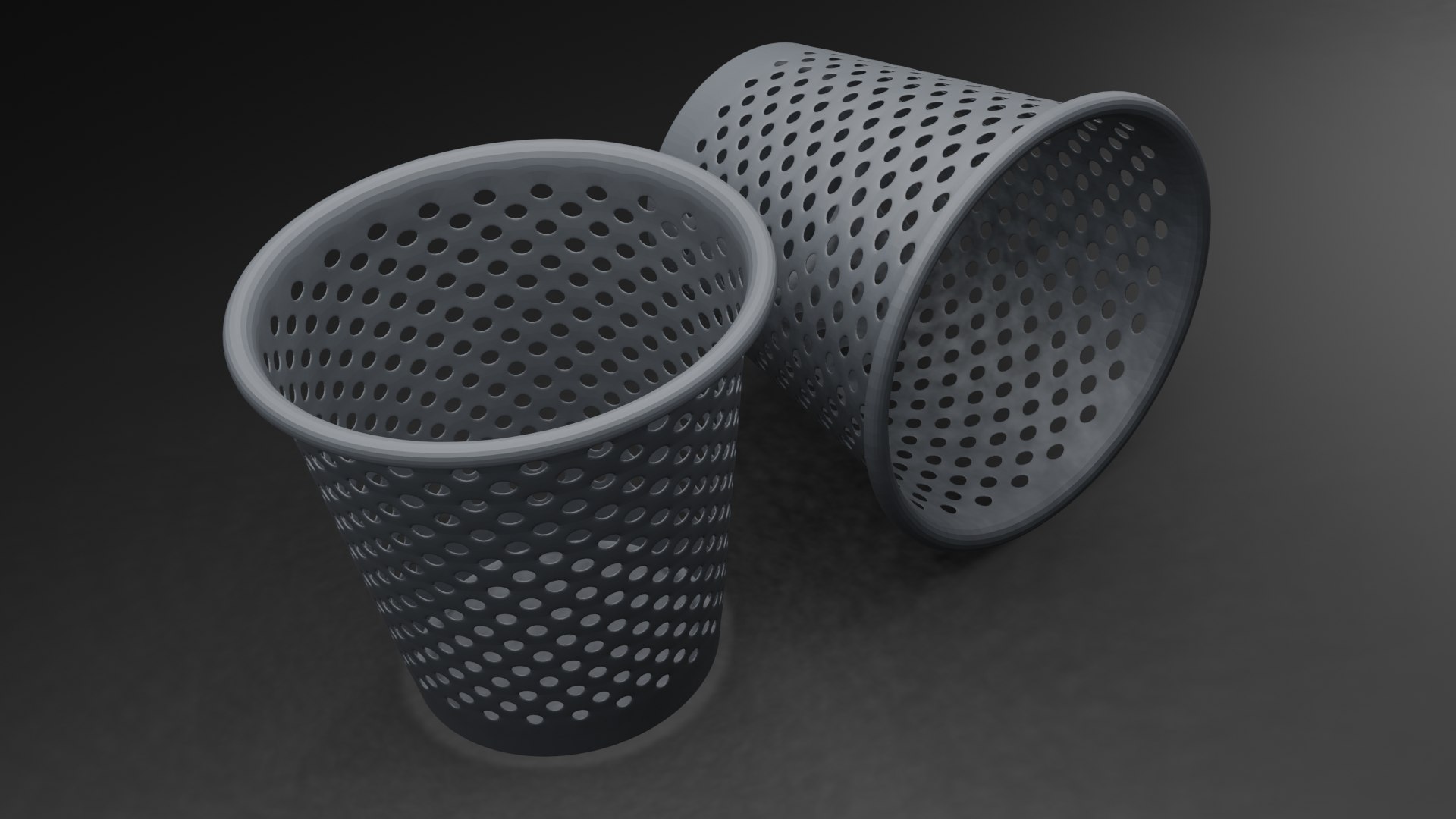 Dustbin 3D Model - TurboSquid 2343864