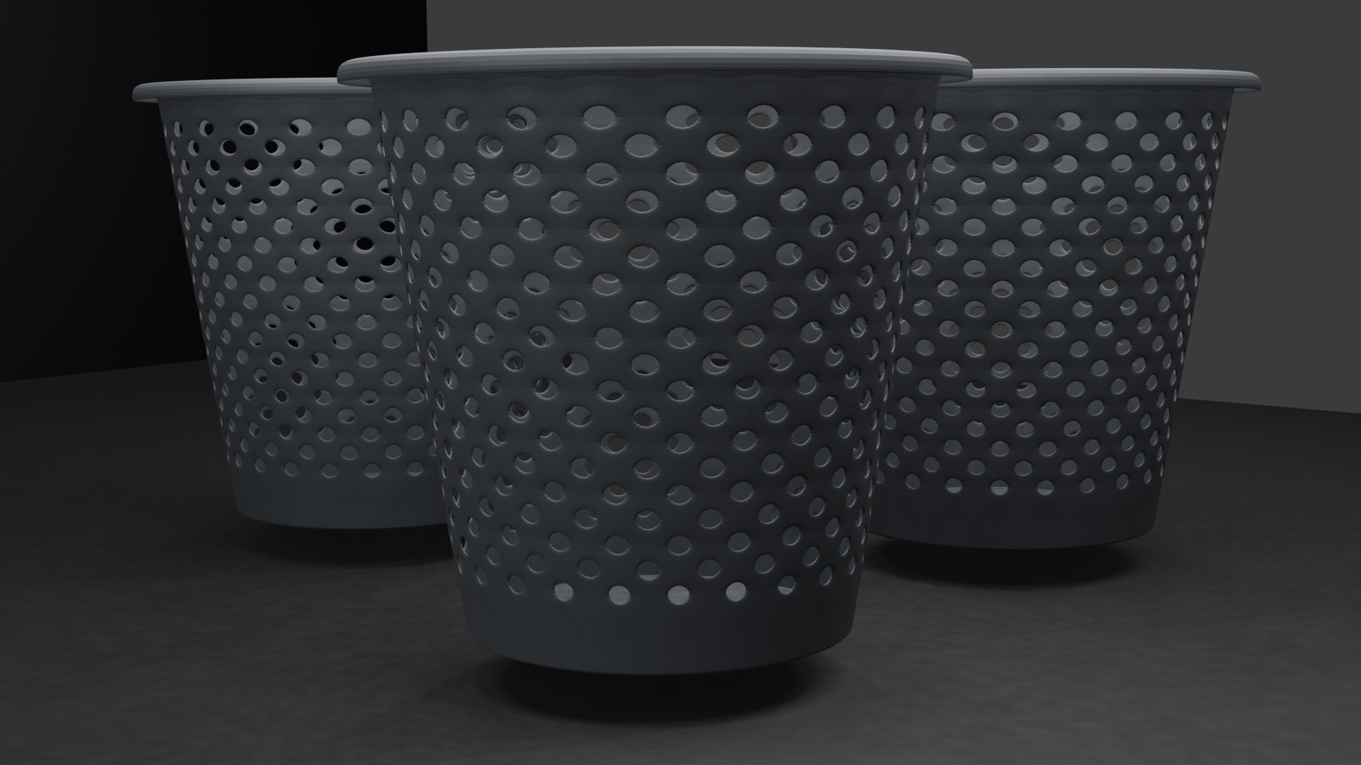 Dustbin 3D Model - TurboSquid 2343864