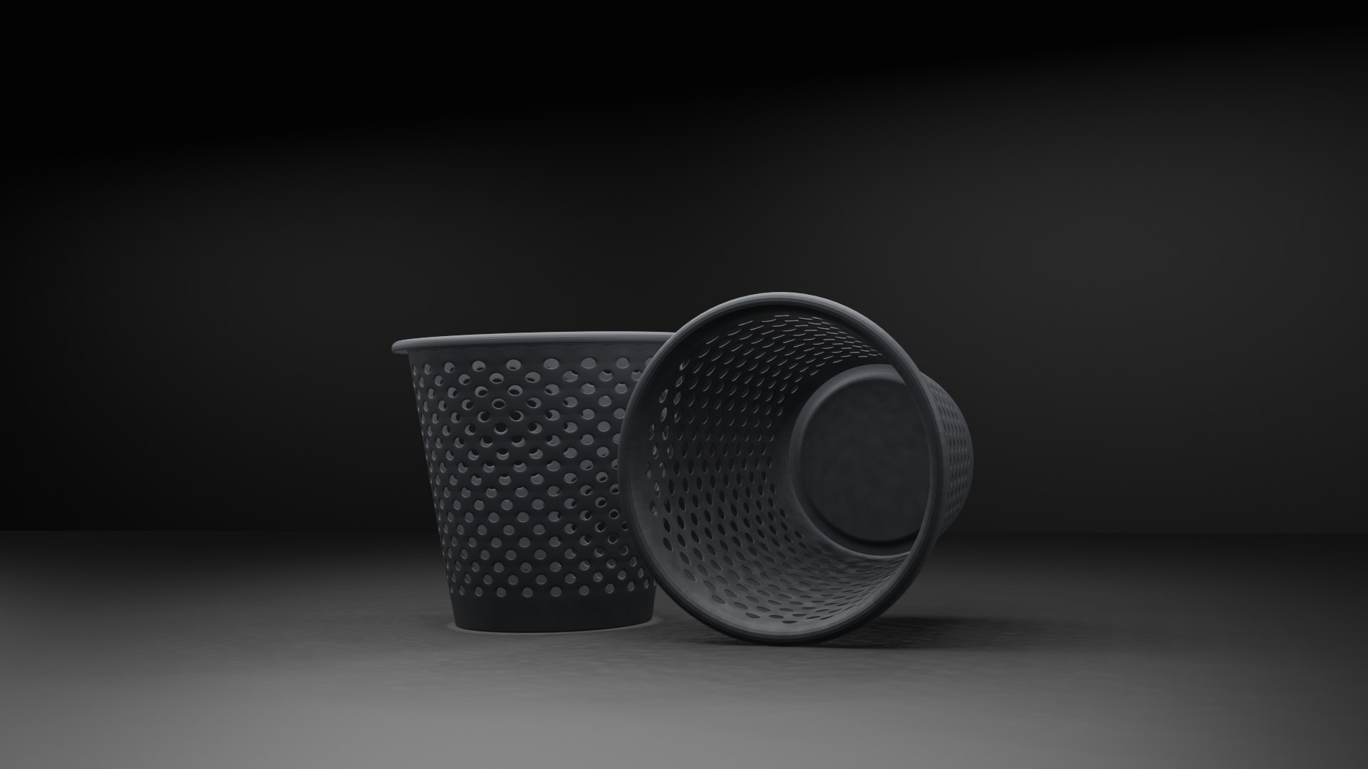Dustbin 3D Model - TurboSquid 2343864