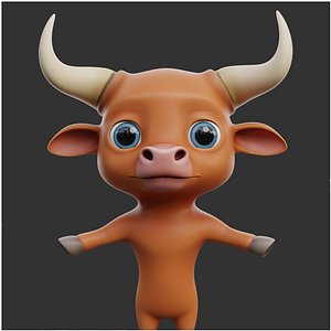 Cartoon Bull model