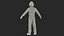 3D model Oil Gas Worker Rigged for Cinema 4D