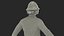 3D model Oil Gas Worker Rigged for Cinema 4D