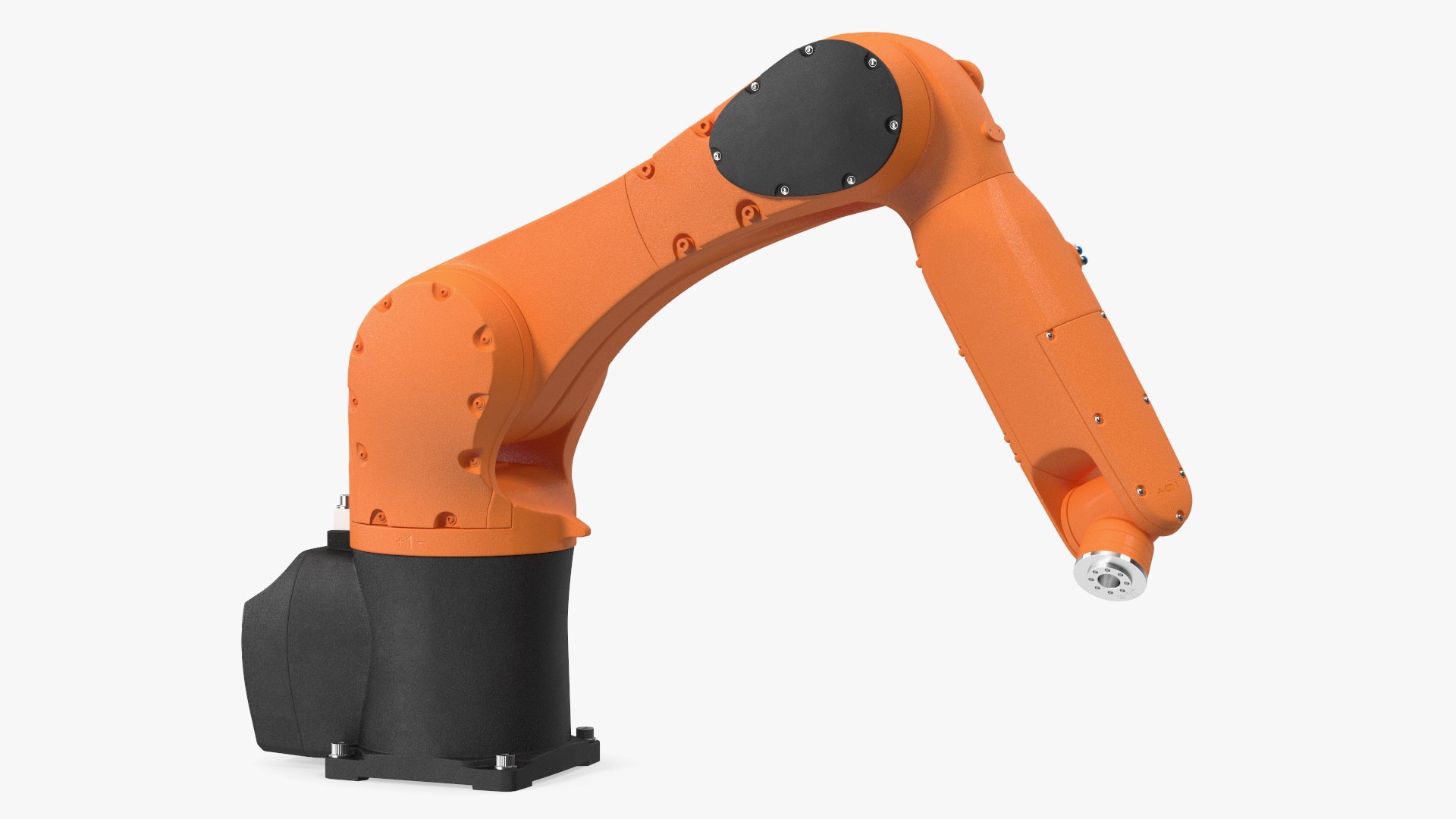 Industrial Robot Arm Rigged for Cinema 4D 3D model preview