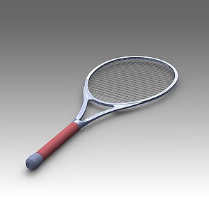 3d tennis racket