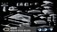 Imperial II-Class Star Destroyer Blender UE5
