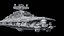 Imperial II-Class Star Destroyer Blender UE5
