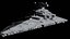 Imperial II-Class Star Destroyer Blender UE5