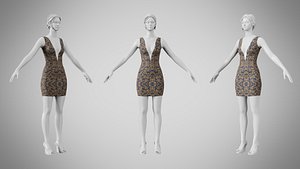 Dress 34 Royal Baroque Brocade