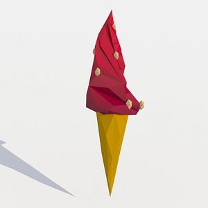 3ds max cartoon ice cream