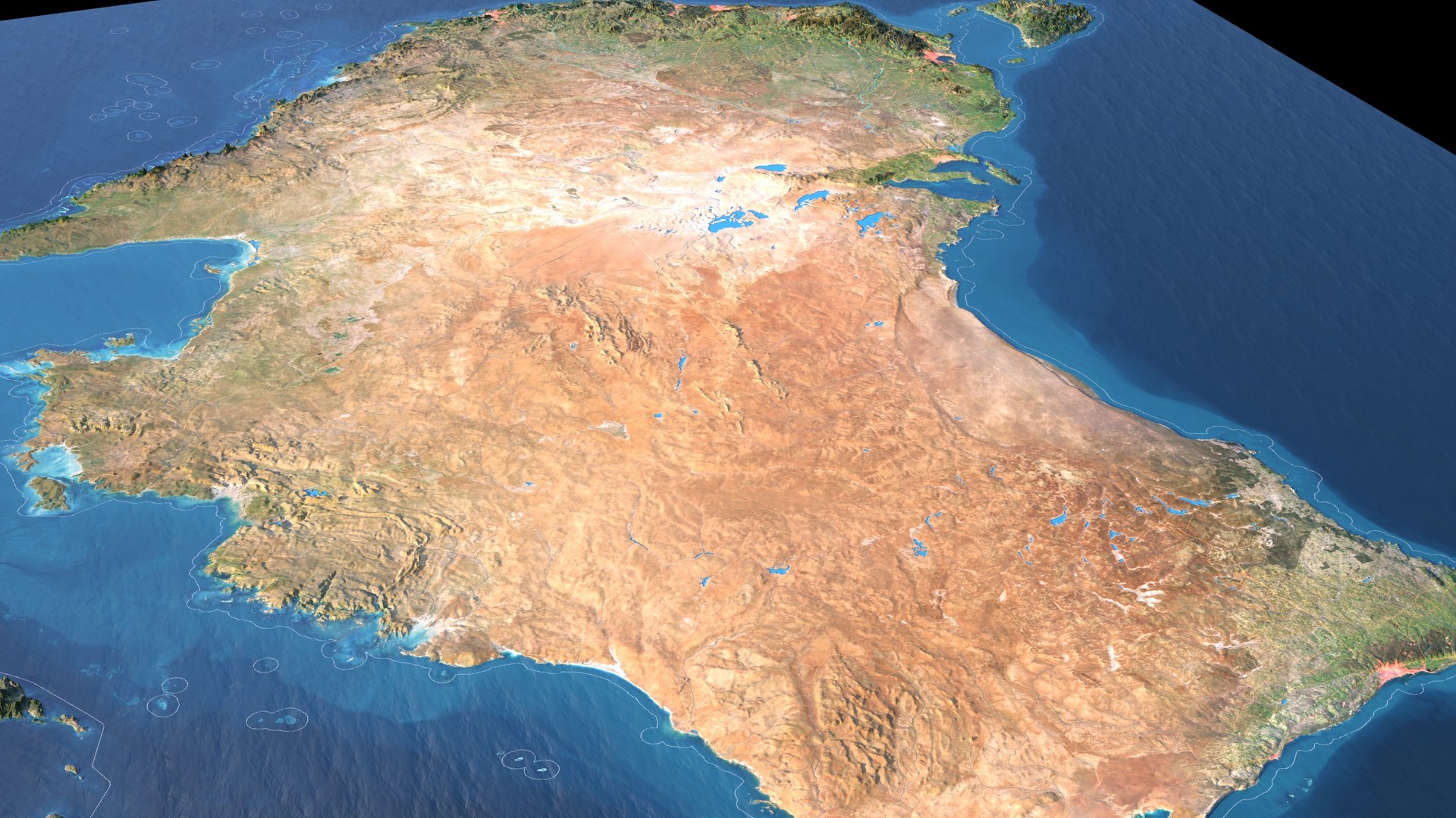 Australia Map - 40K Realistic Satellite Terrain - Elevation 3D model https://p.turbosquid.com/ts-thumb/jP/NusYH8/Og/satellitemap_c3/jpg/1775902420/1920x1080/fit_q87/981054073abce3e3a7008476e6766aeacef2eac6/satellitemap_c3.jpg