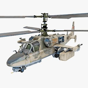 Russian Attack Helicopter Kamov KA 52 2