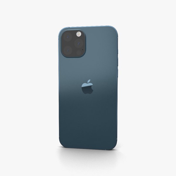 Apple iPhone 13 Pro Max Pacific Blue 3D TurboSquid 1722993