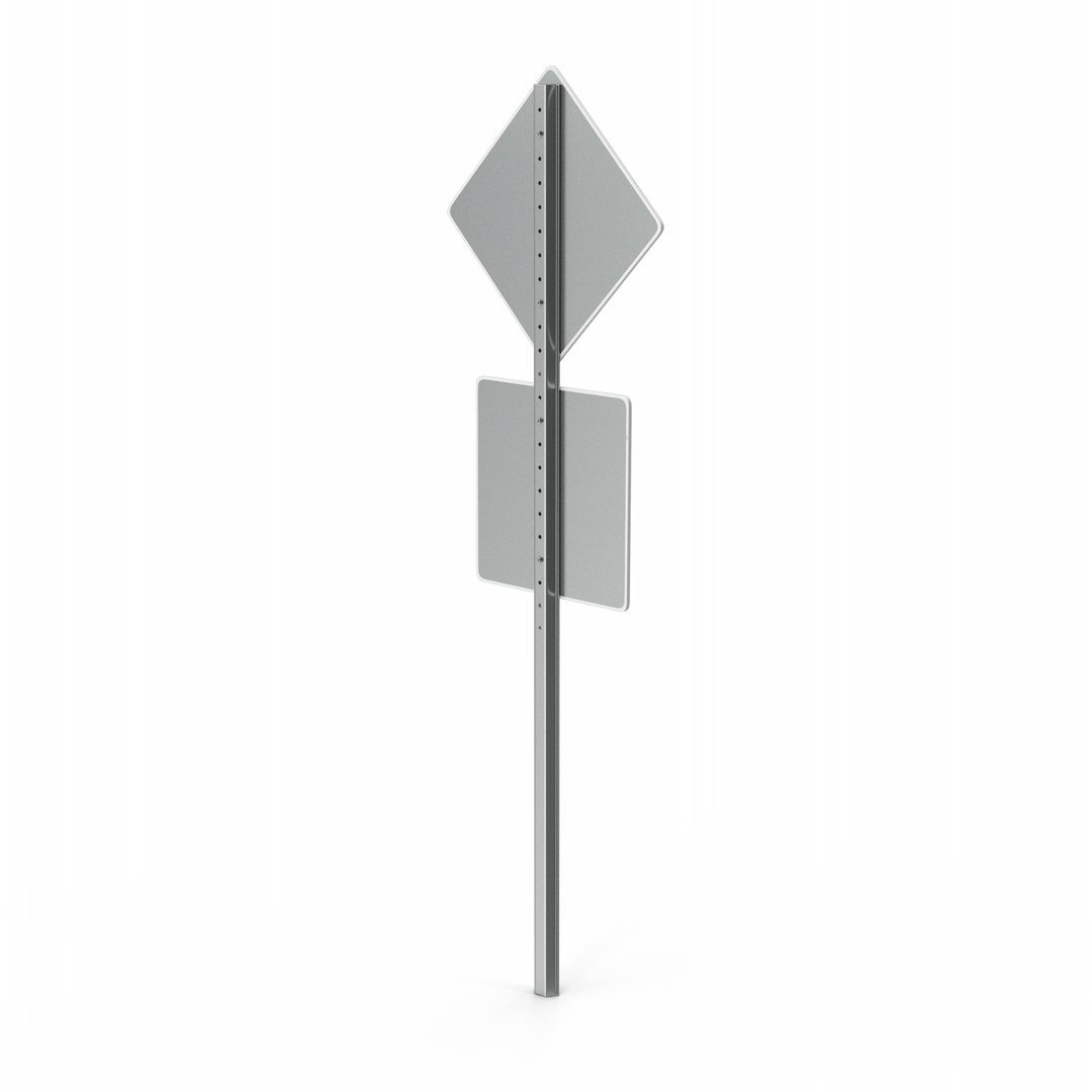 3D Model Road Sign - TurboSquid 2037678