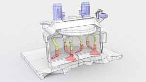 concrete planetary mixer model