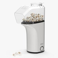 Home Popcorn Popper Maker Dash White
