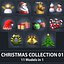 3D model Christmas Bundle 01