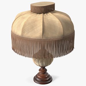 Old Dirty Vintage Table Lamp