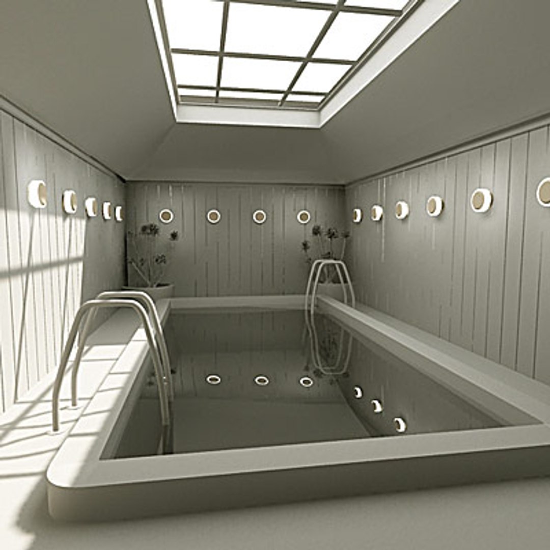 3d Private Pool Sauna